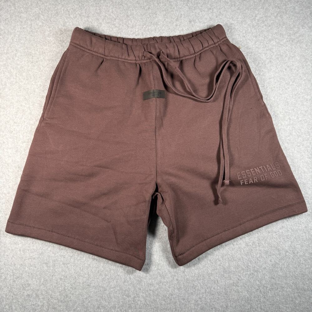 Fear of God Essentials Shorts Men’s Small Plum NWT